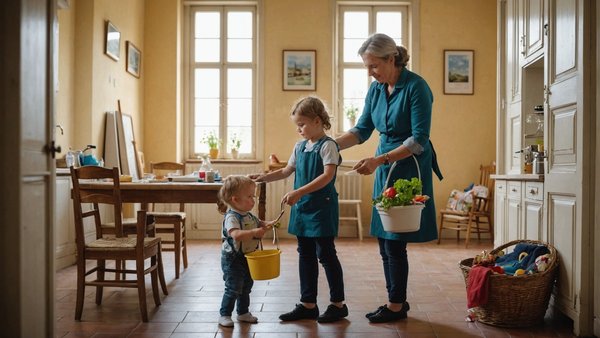 Garde d'enfants et ménage à domicile en bourgogne franche-comté