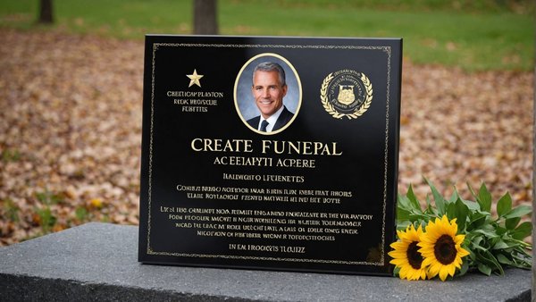 Créer une plaque funéraire personnalisée et écologique